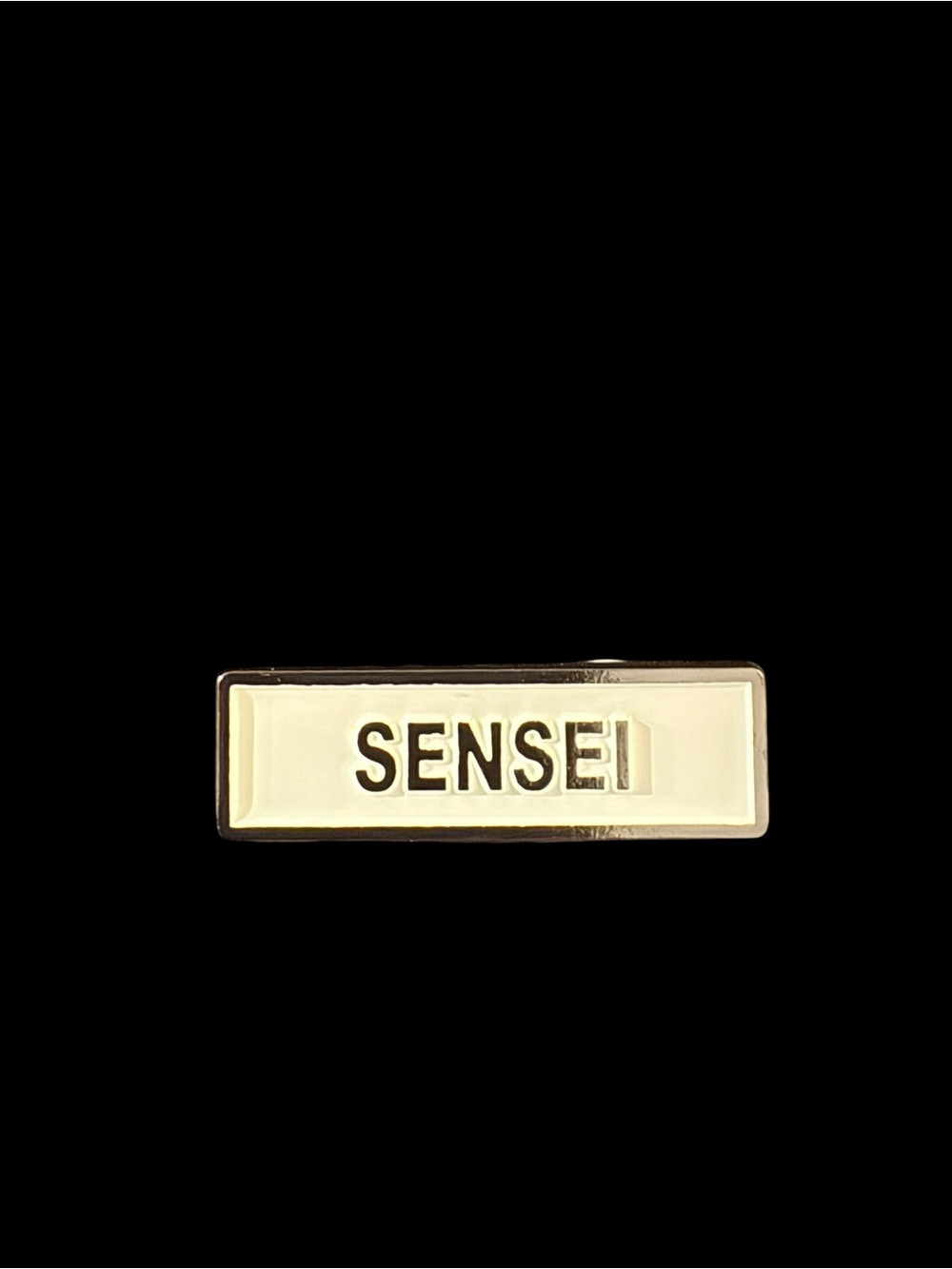 Deadstock “SENSEI” Headgear Enamel Name Pin Y2K Collector Piece - Picture 2 of 7